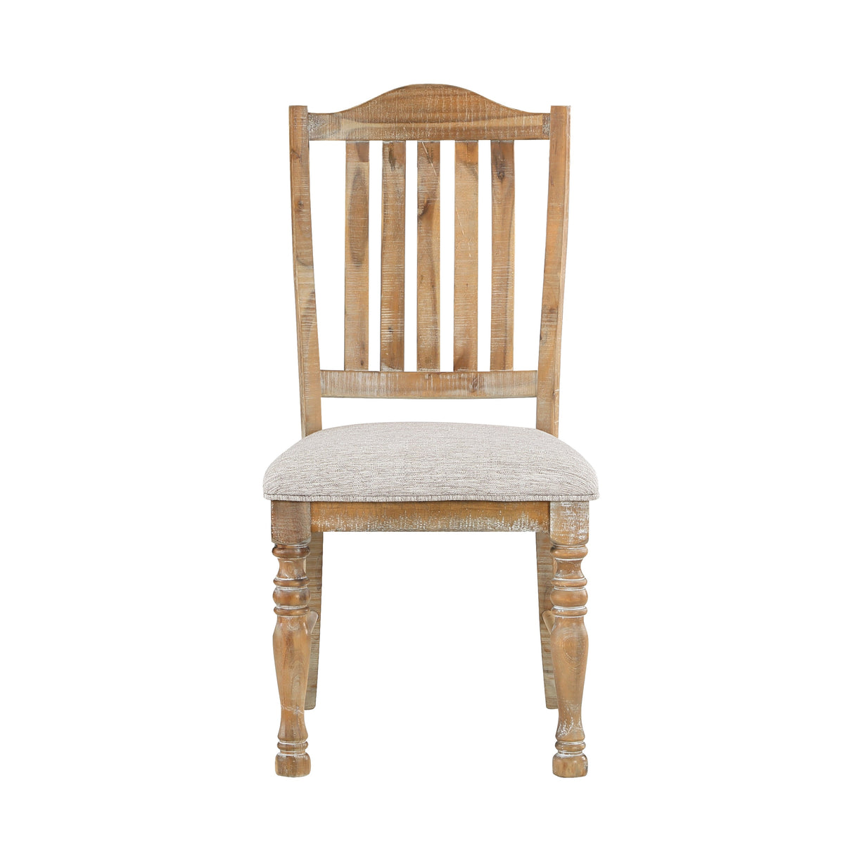 Weatherford Wheat/Gray Side Chair, Set of 2 by Homelegance at Eve Furniture
