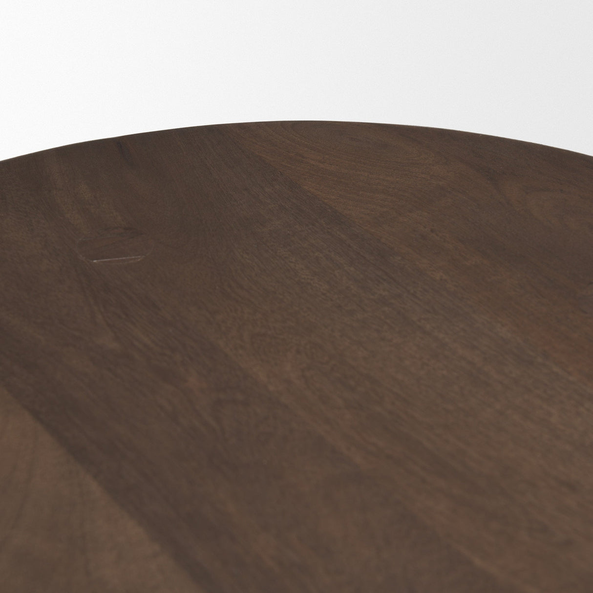 Weldon Dark Brown Wood w/ Matte Black Metal Counter Stool by Mercana at Eve Furniture