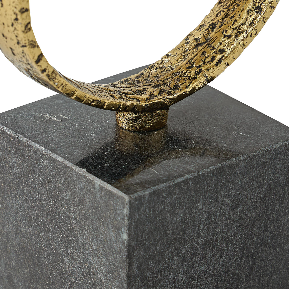 Wellcott Gold Finish/Black Sculpture by Ashley at Eve Furniture