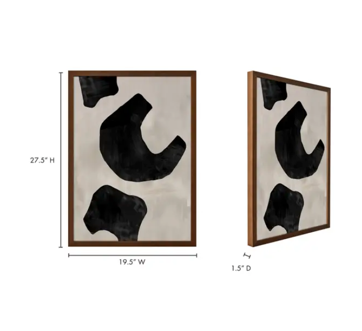 Wells 1 Framed Painting by Moe's Home at Eve Furniture