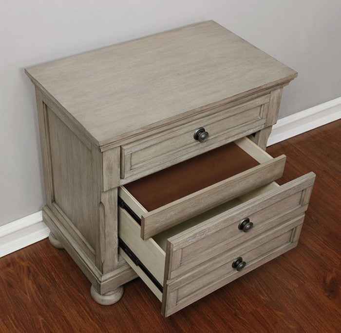 Wells Gray 4-Piece Queen Bedroom Set by Furniture of America at Eve Furniture