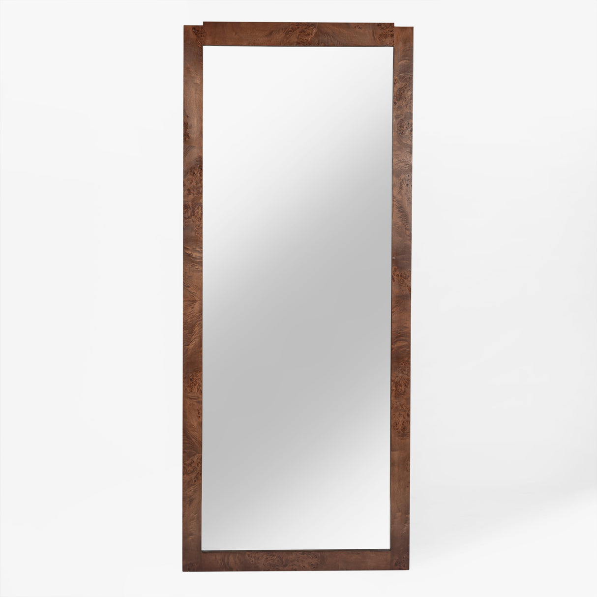 Wesley Burl Floor Mirror by Co.House Designs at Eve Furniture