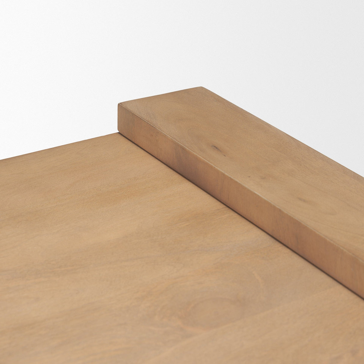 Wesson Light Brown Wood Accent Table by Mercana at Eve Furniture
