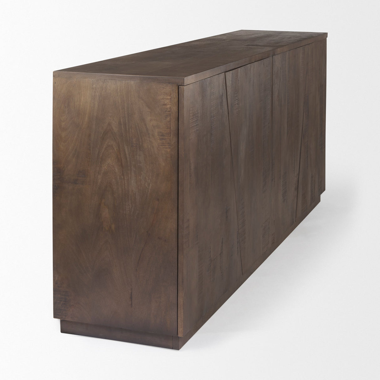 West 82.0L x 18.0W x 34.0H Wooden Angular Sideboard by Mercana at Eve Furniture