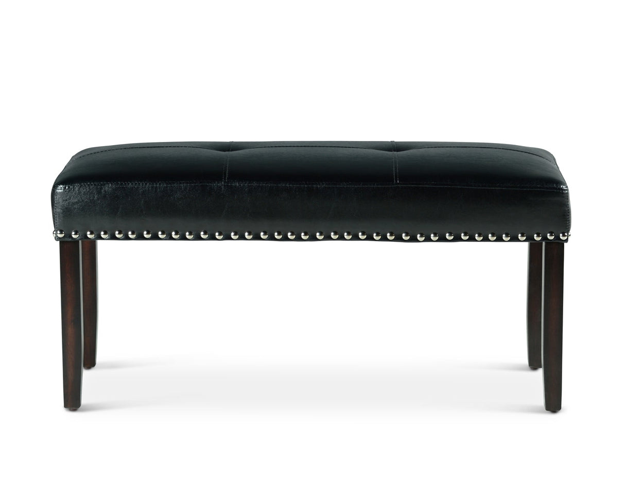 Westby Ebony Marble Top Dining Room Set by Steve Silver at Eve Furniture