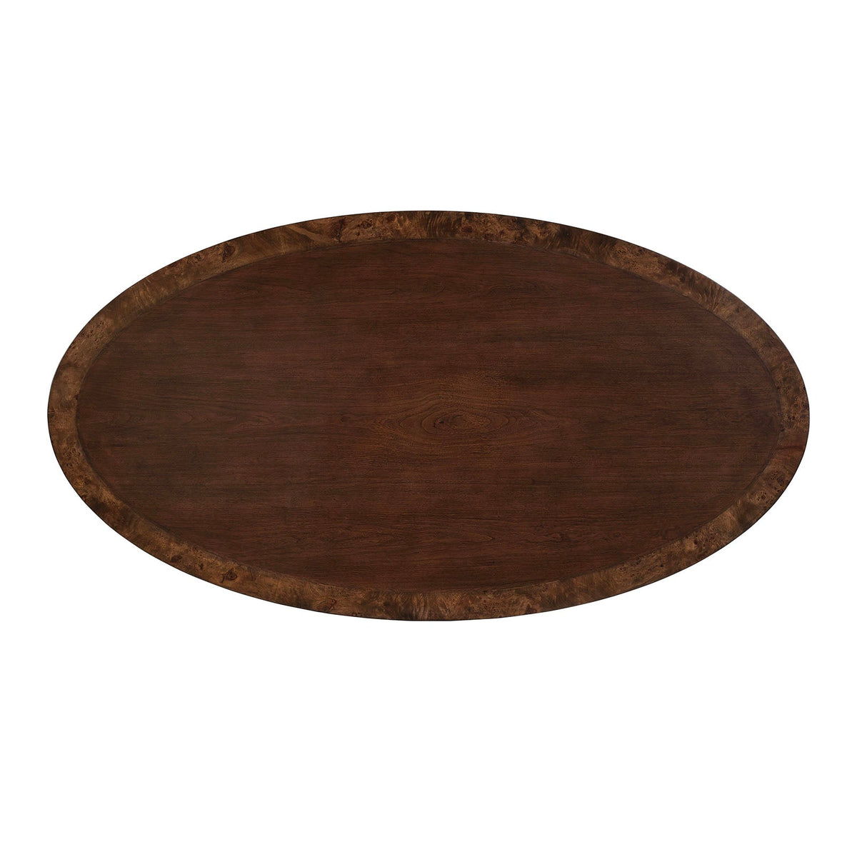 Westerham Dark Cherry Oval Cocktail Table by Furniture of America at Eve Furniture