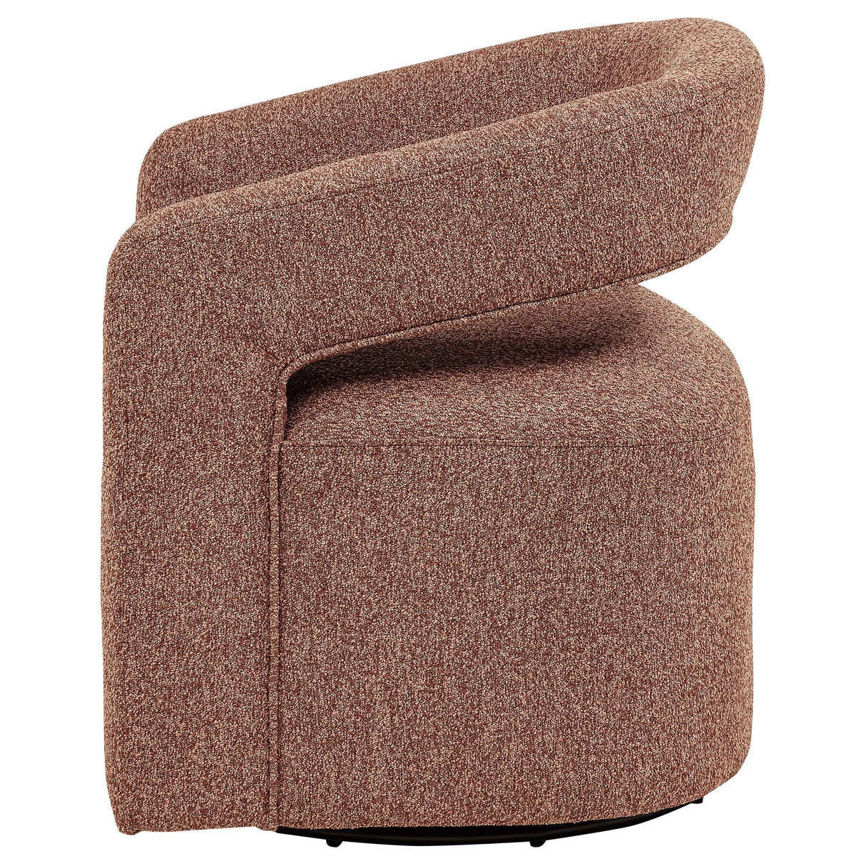 Westhill Berry Boucle Upholstered Swivel Accent Chair by Coaster at Eve Furniture