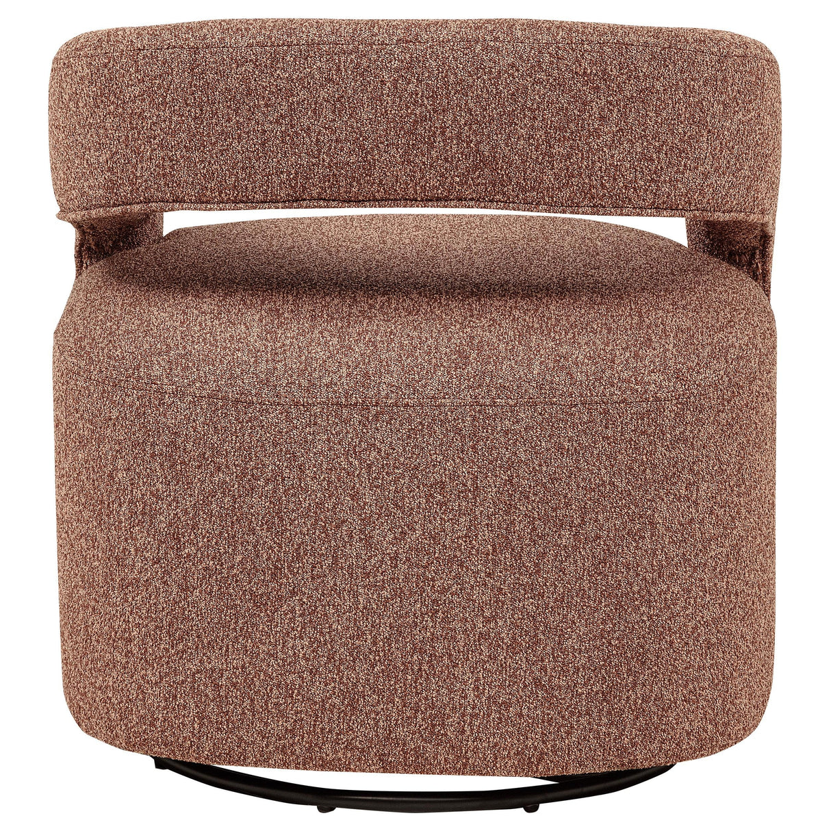 Westhill Berry Boucle Upholstered Swivel Accent Chair by Coaster at Eve Furniture