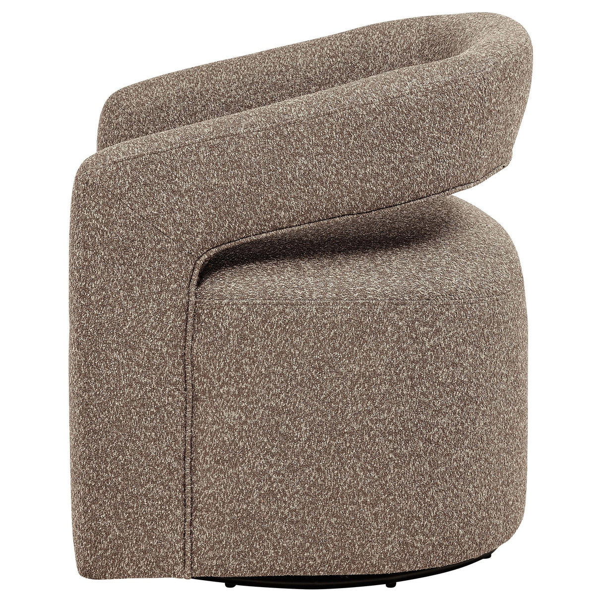 Westhill Rocky Road Boucle Upholstered Swivel Accent Chair by Coaster at Eve Furniture