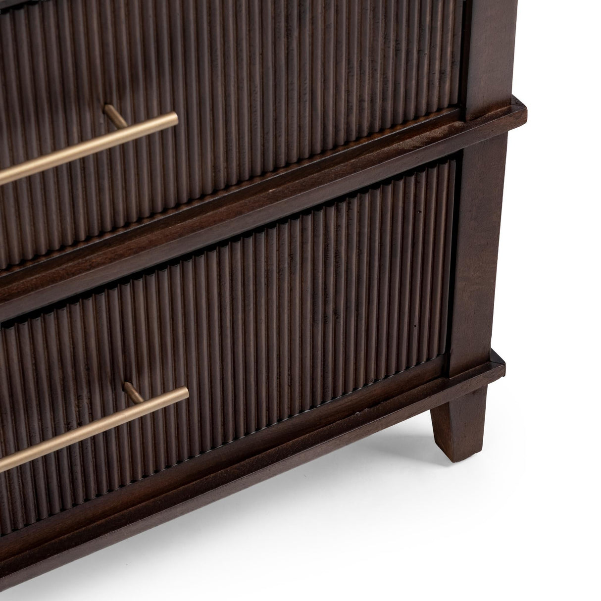 Westlake Auburn Walnut 2 Drawer Nightstand by Classic Home at Eve Furniture