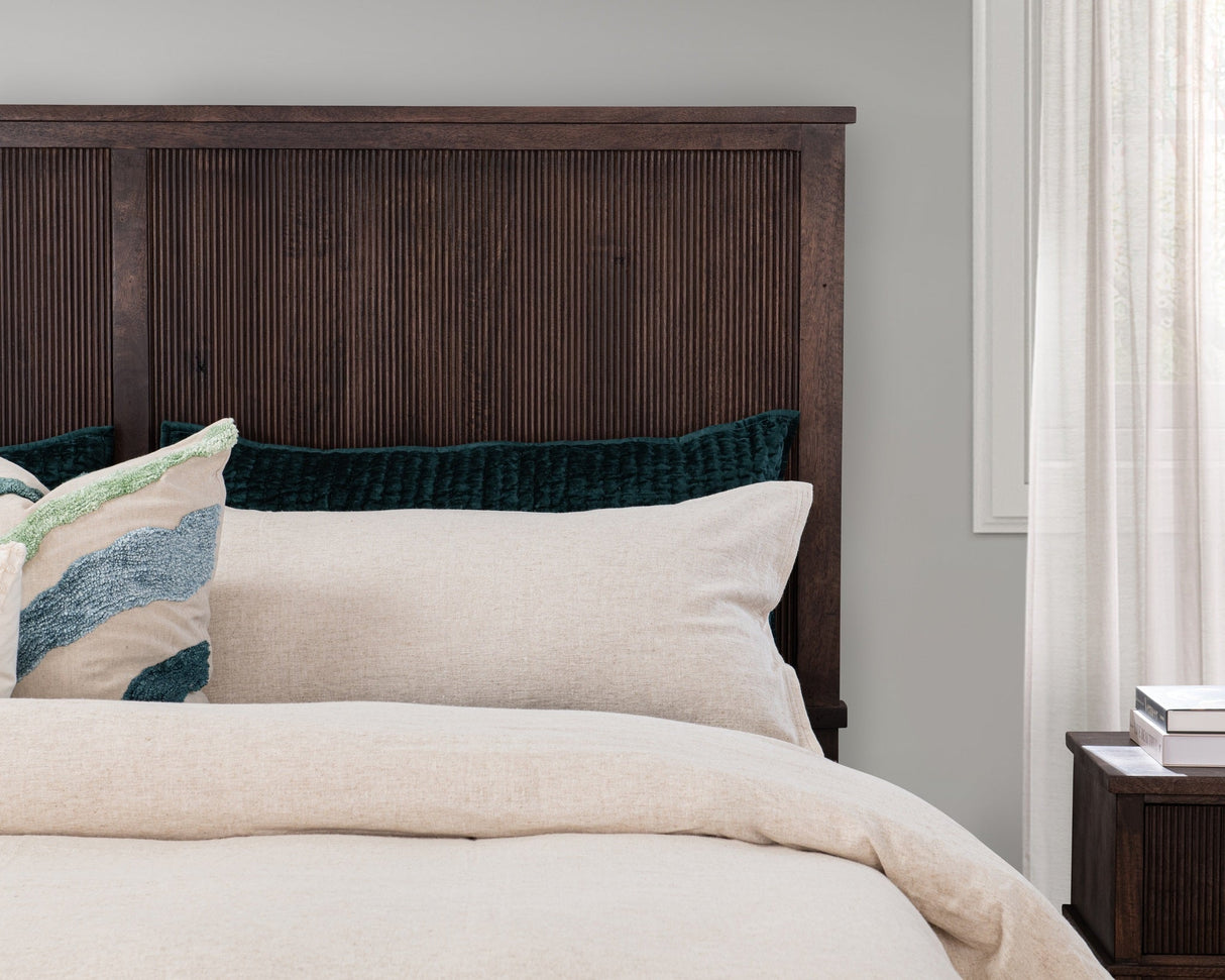 Westlake Auburn Walnut King Bed by Classic Home at Eve Furniture