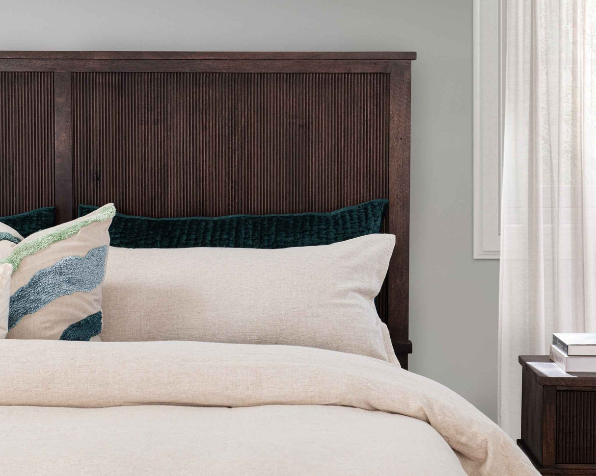 Westlake Auburn Walnut Queen Bed by Classic Home at Eve Furniture