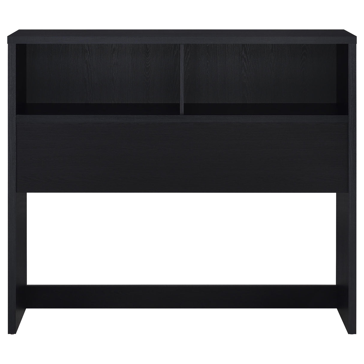 Westpark Black 3-Piece Full Bedroom Set Bookcase Headboard