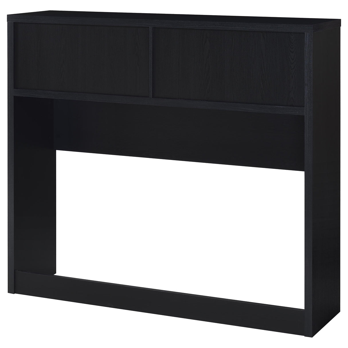 Westpark Black 3-Piece Full Bedroom Set Bookcase Headboard