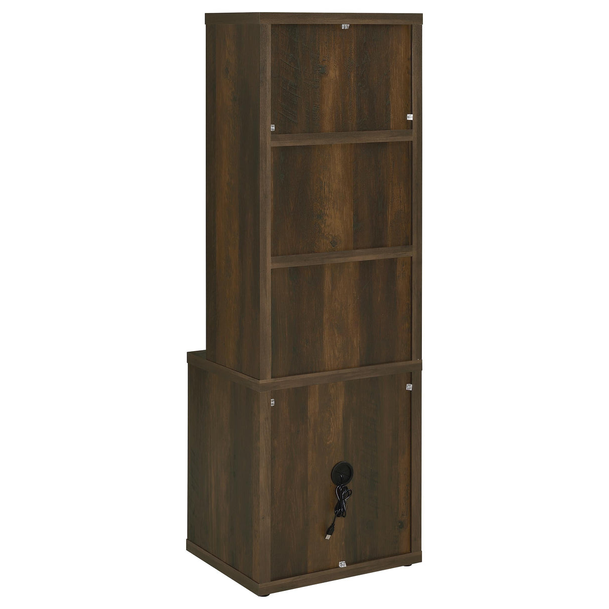 Westpark Dark Pine 3-Piece Wall Unit Bookcase Set with USB by Coaster at Eve Furniture