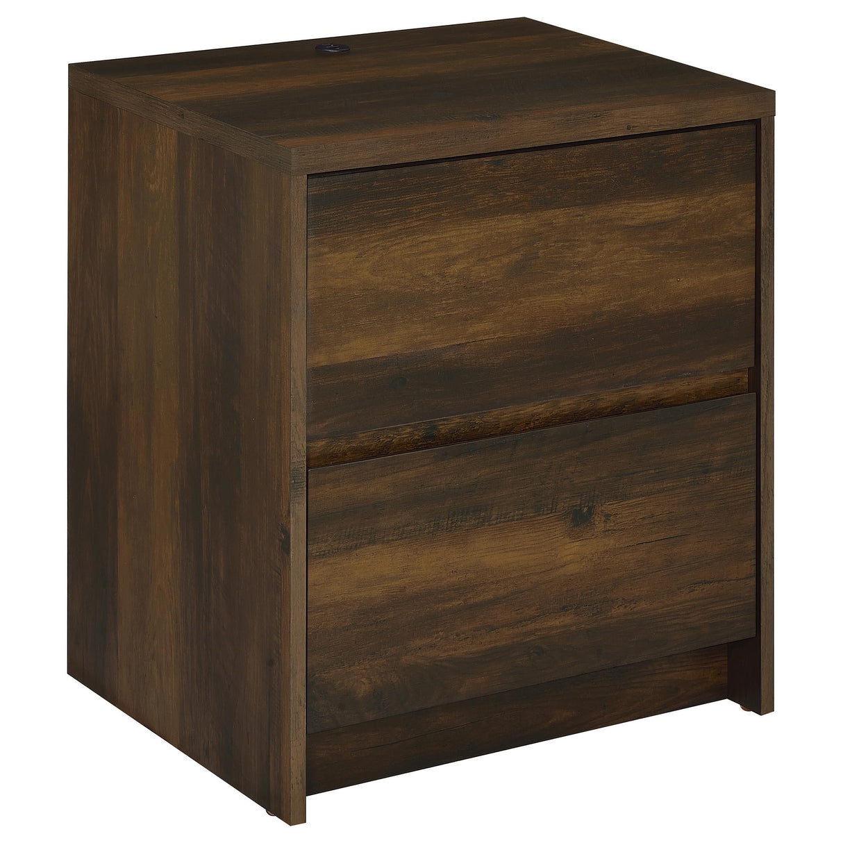 Westpark Dark Pine Nightstand with LED Lights and USB Ports by Coaster at Eve Furniture
