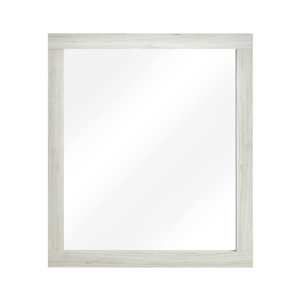 Westport White Oak Mirror by Homelegance at Eve Furniture