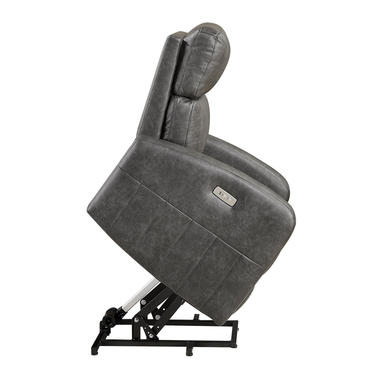 Wheaton Gray Power Lift Chair
