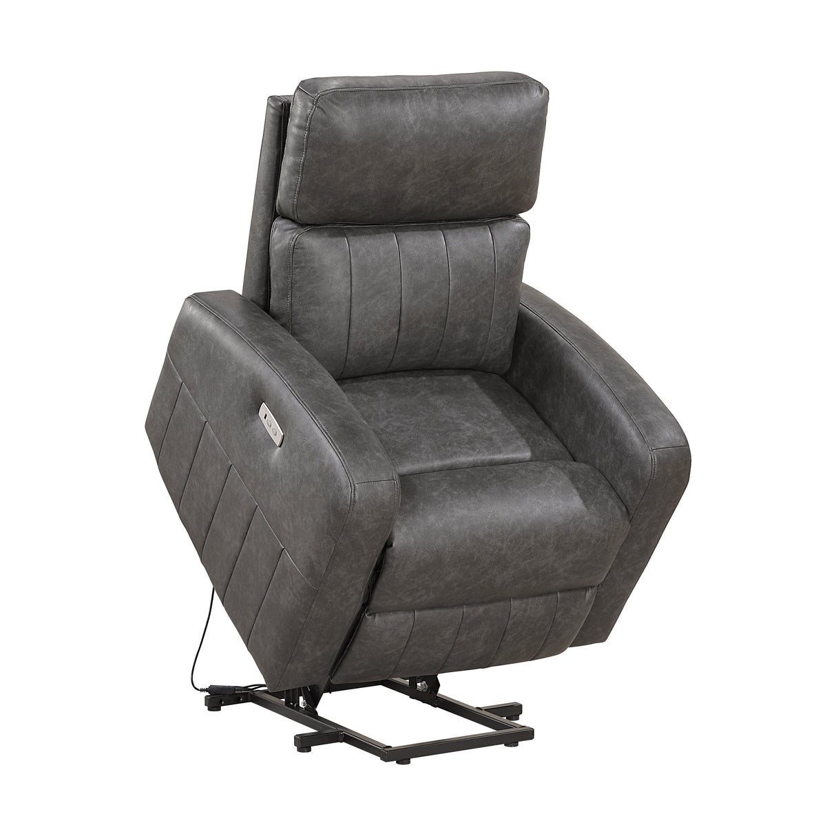 Wheaton Gray Power Lift Chair