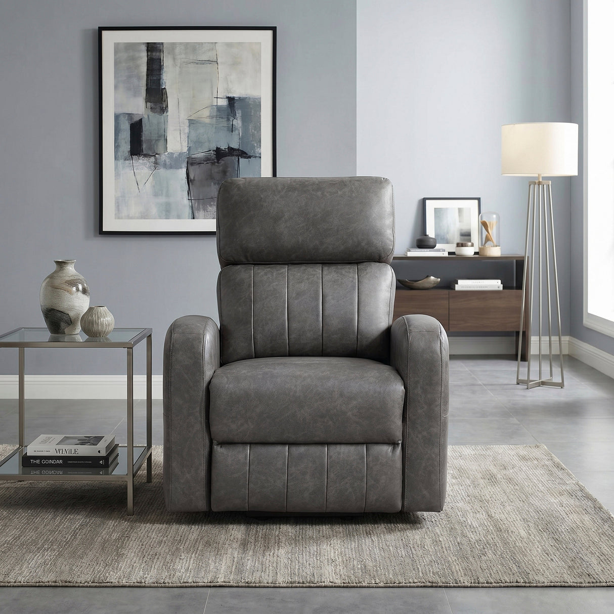 Wheaton Gray Power Lift Chair