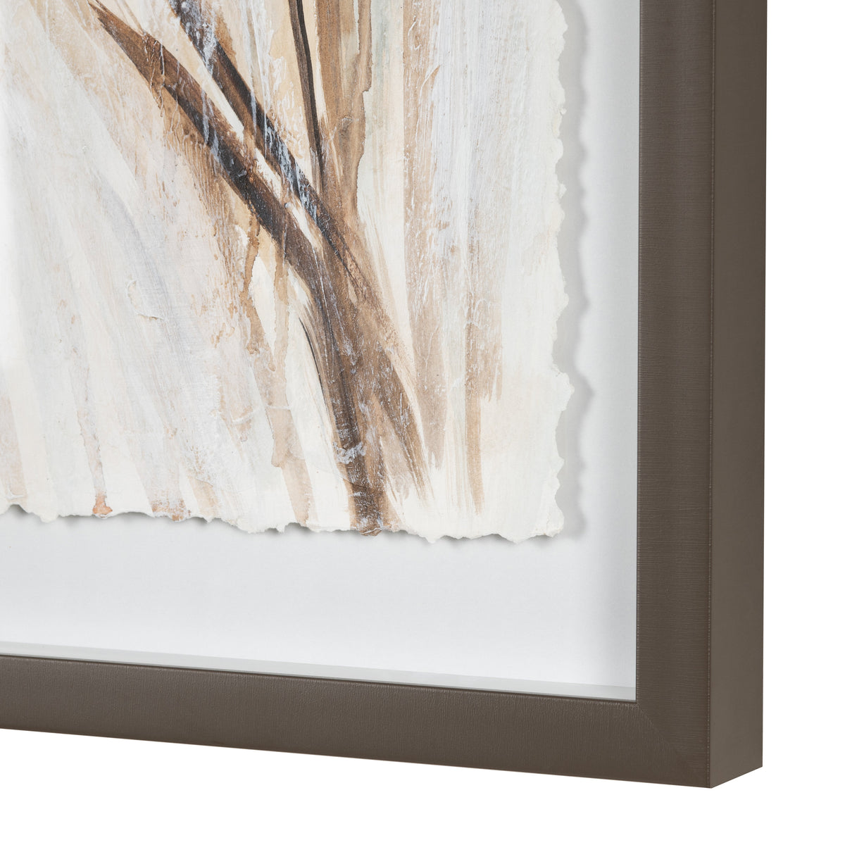 Whispful Thinking Brown/White Wall Art by Crestview at Eve Furniture
