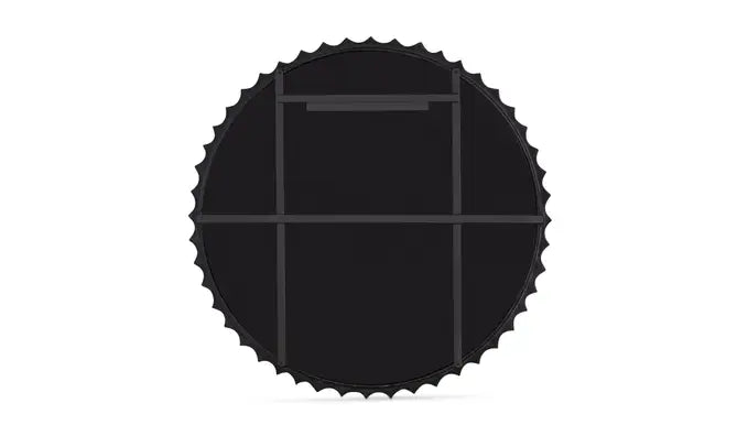 Whitby Mirror Black by Moe's Home at Eve Furniture