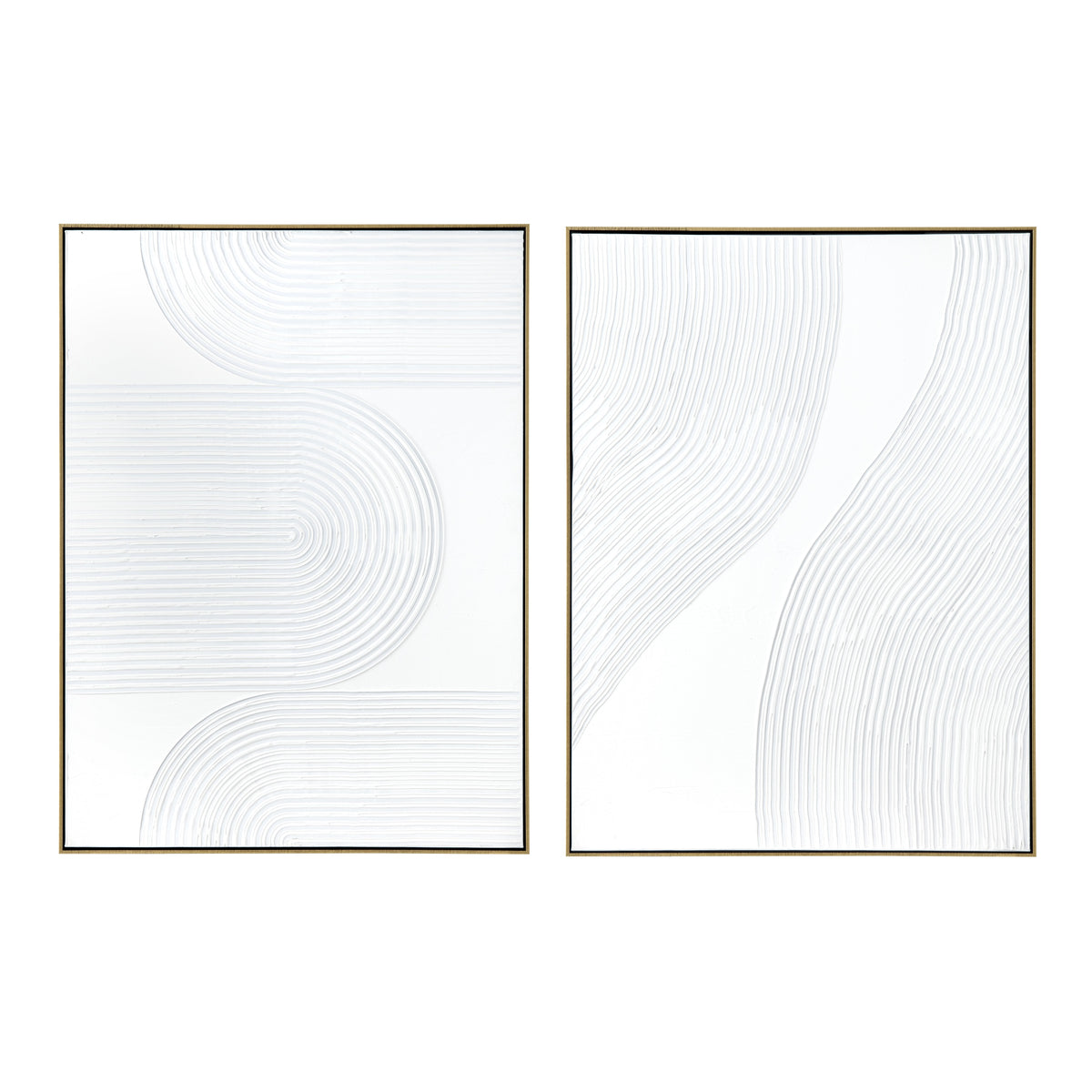 White Ways White Canvas by Crestview at Eve Furniture