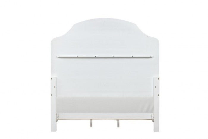 Whitehaven Antique White 4-Piece Queen Bedroom Set by Furniture of America at Eve Furniture