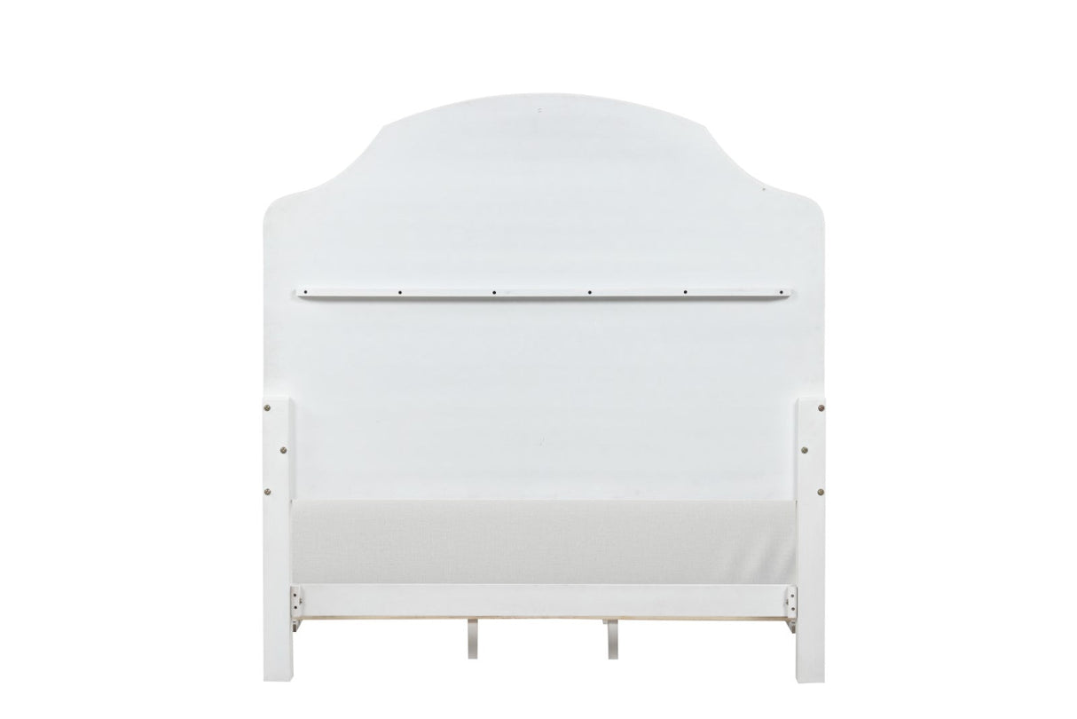 Whitehaven Antique White King Bed by Furniture of America at Eve Furniture