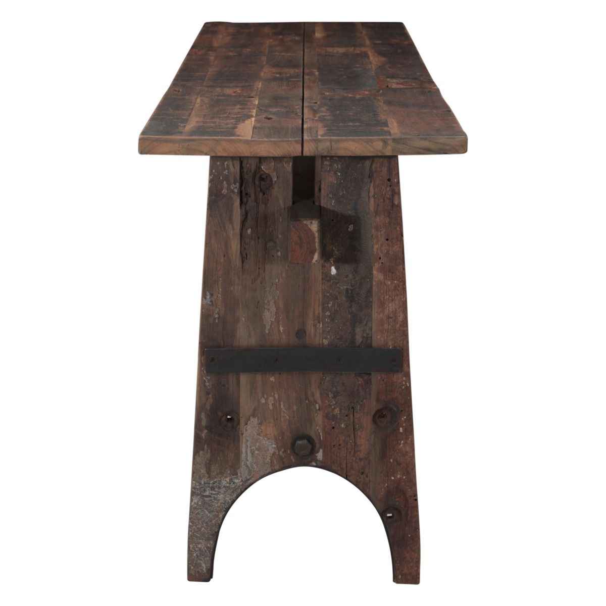 Whitley 62" Console Table in Reclaimed Teak by Home Trends & Design at Eve Furniture