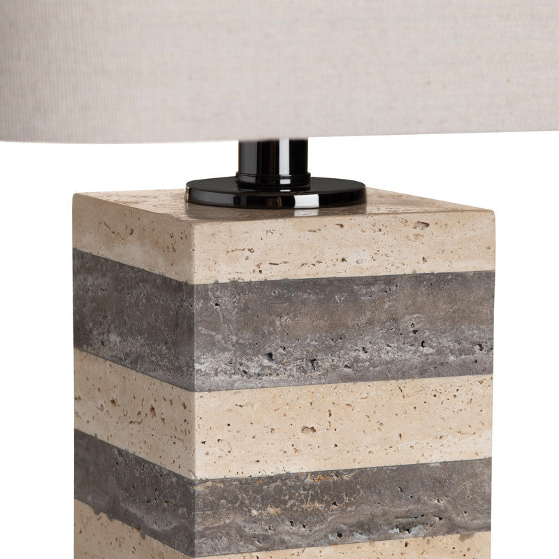 Whitlow Oatmeal/Tan Table Lamp by Crestview at Eve Furniture