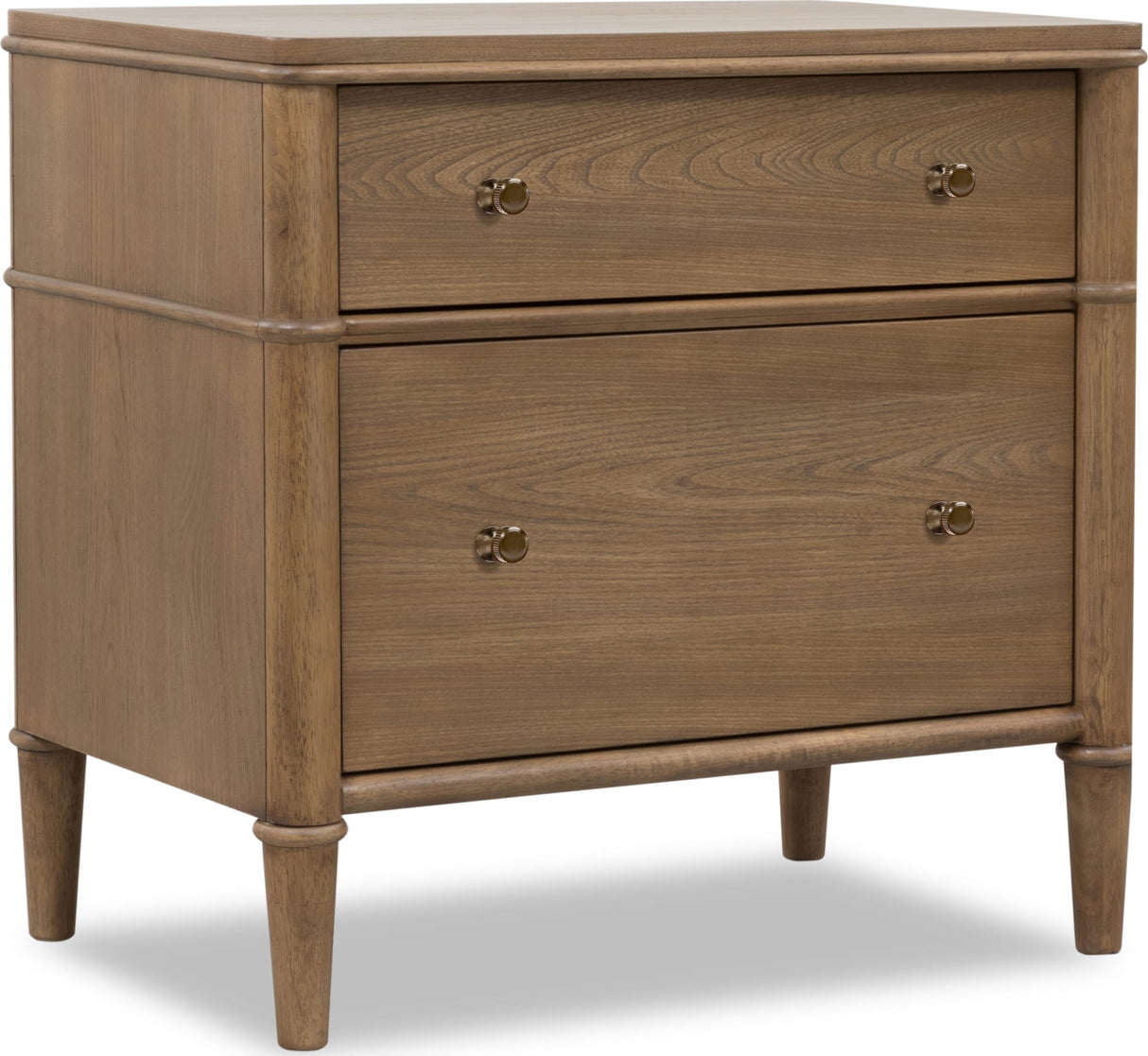 Whitmore Claystone 2-Drawer Nightstand by Modus Furniture at Eve Furniture