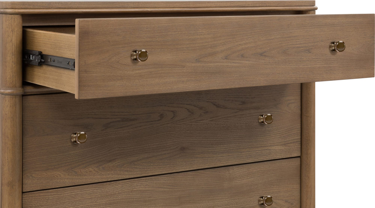 Whitmore Claystone 5 Drawer Chest by Modus Furniture at Eve Furniture