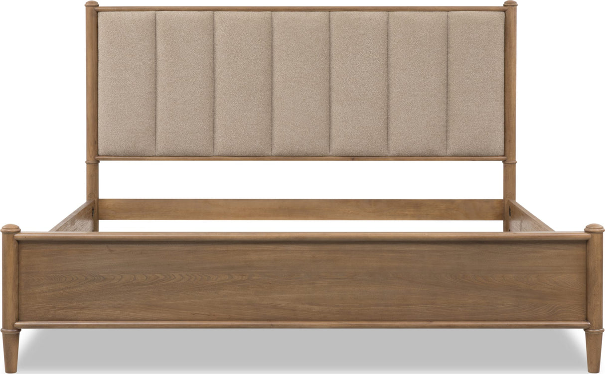 Whitmore Claystone California King Upholstered Bed by Modus Furniture at Eve Furniture