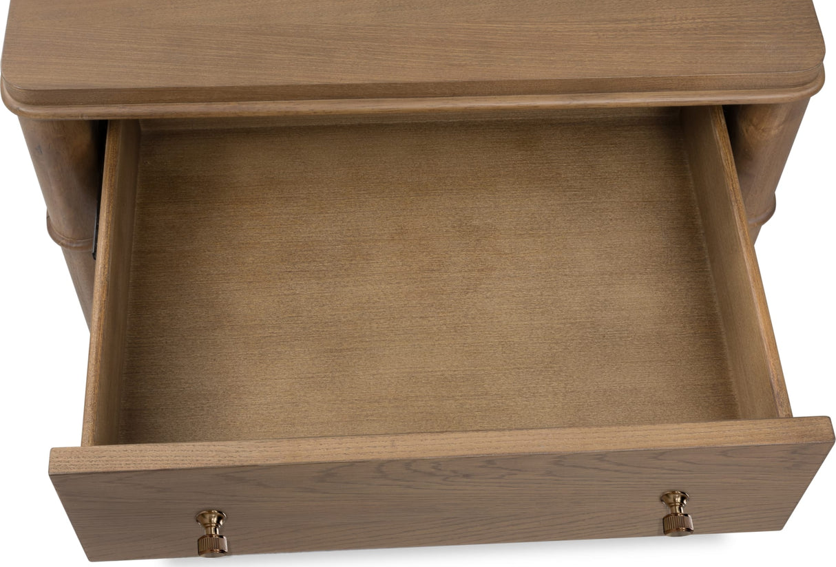 Whitmore Claystone One Drawer Nightstand by Modus Furniture at Eve Furniture