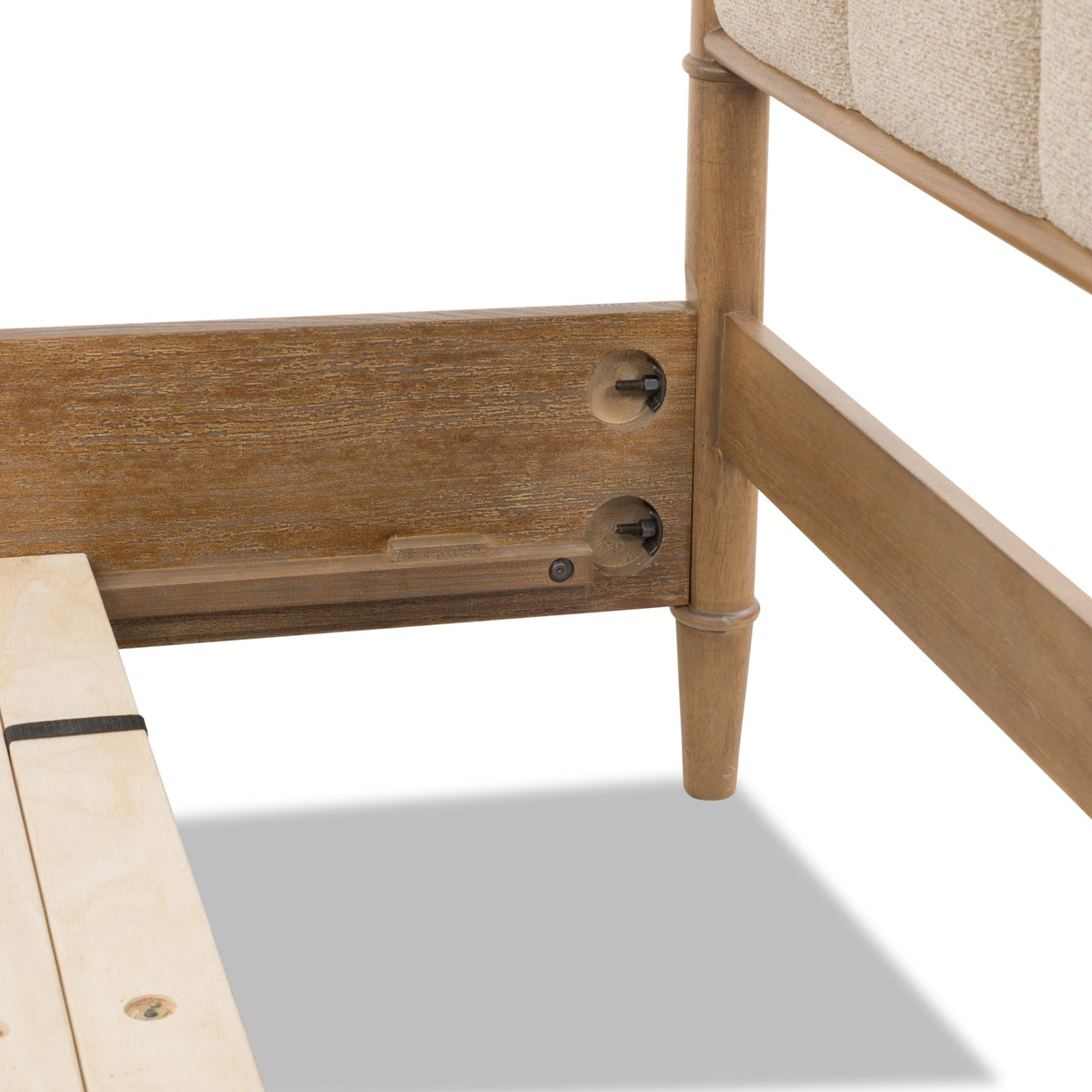 Whitmore Claystone Queen Upholstered Bed by Modus Furniture at Eve Furniture