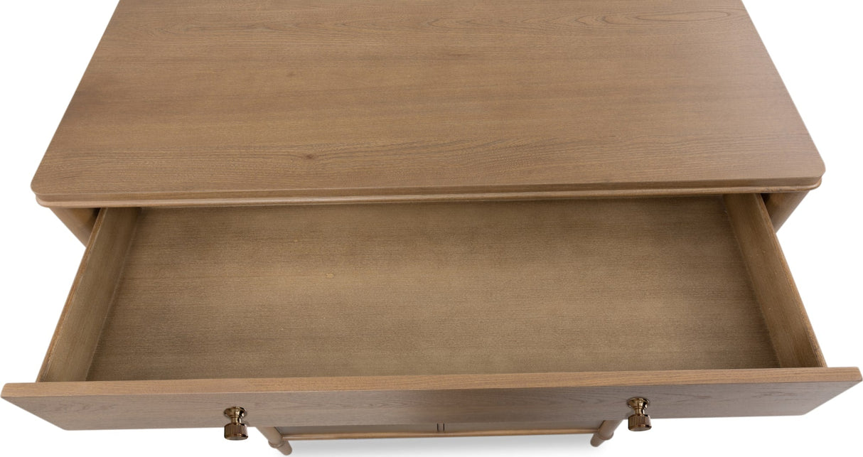 Whitmore Claystone Whitmore Drawer Chest w/ Jewelry Storage by Modus Furniture at Eve Furniture