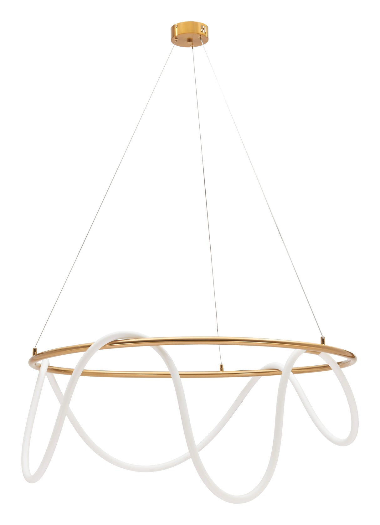 Wiber Brass Ceiling Lamp by Zuomod at Eve Furniture