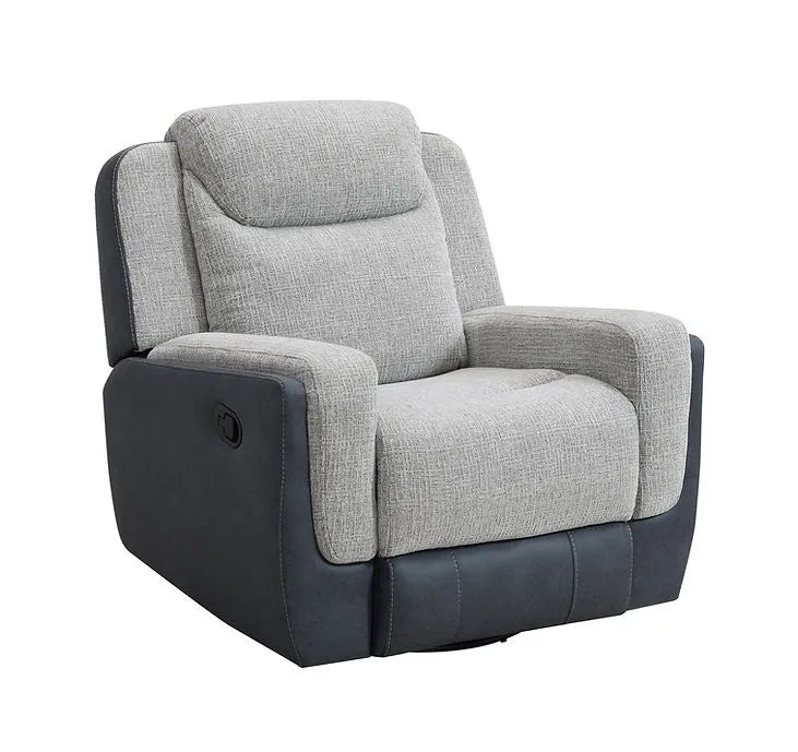 Wilbert Grey 3-Piece Reclining Living Room Set by New Era Innovations at Eve Furniture