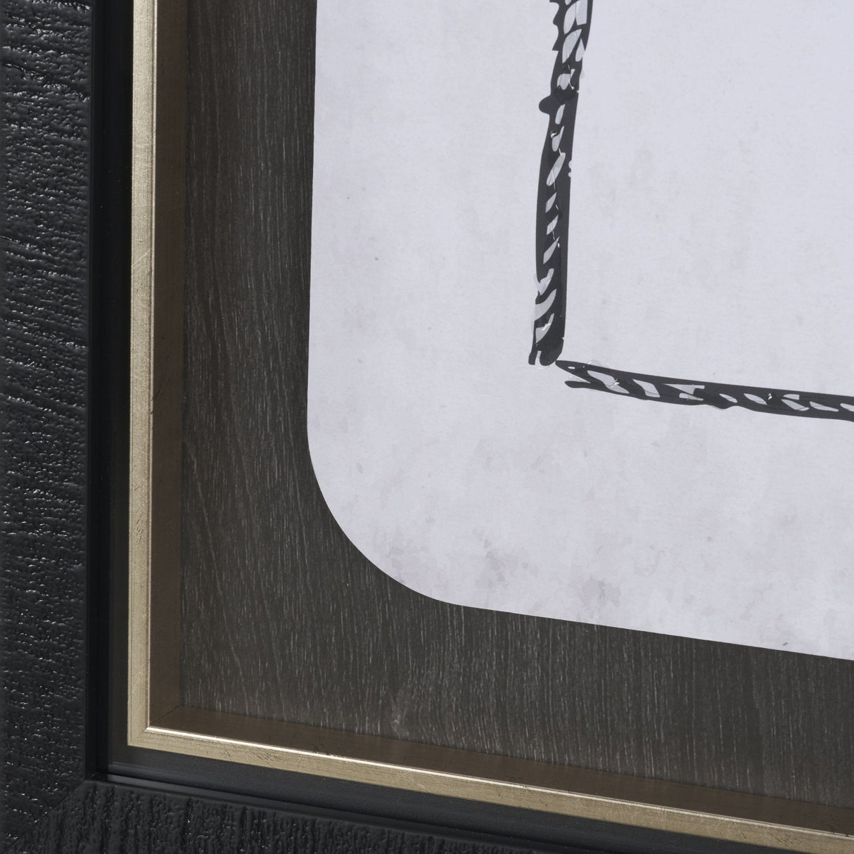 Wild West III by Mercana Studio Hand-Embellished Framed Artwork Matted under Glass by Mercana at Eve Furniture