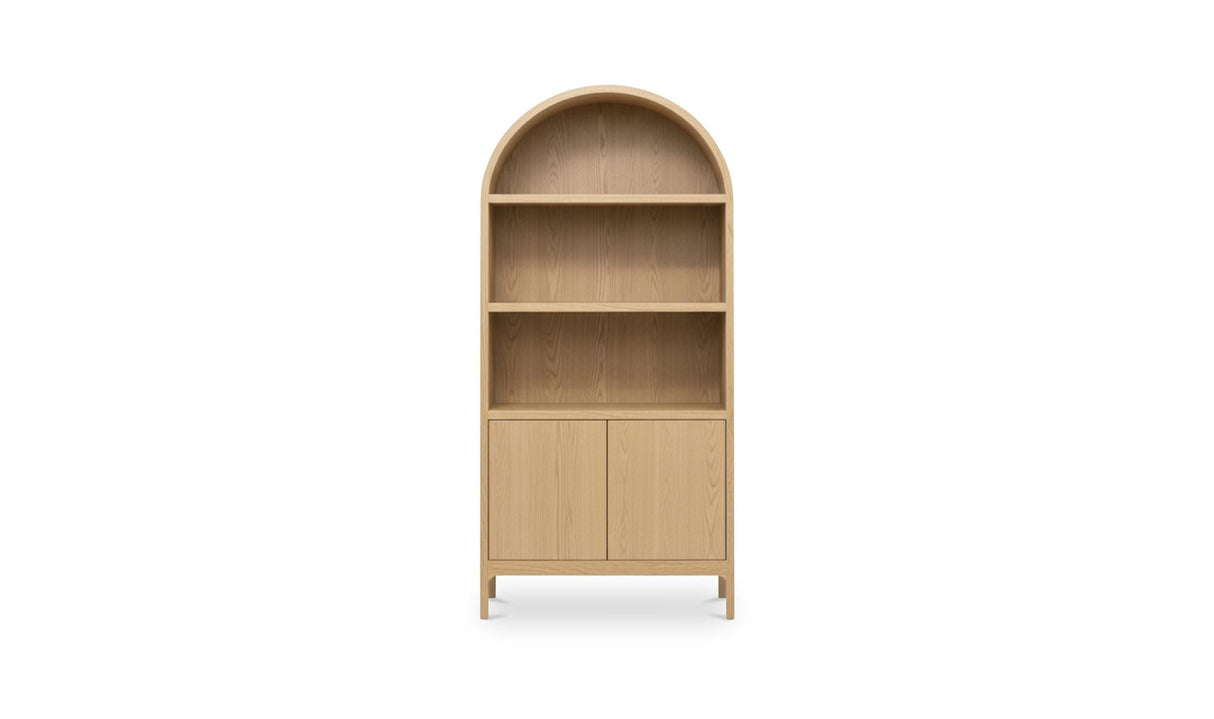 Wilde Display Cabinet Natural by Moe's Home at Eve Furniture