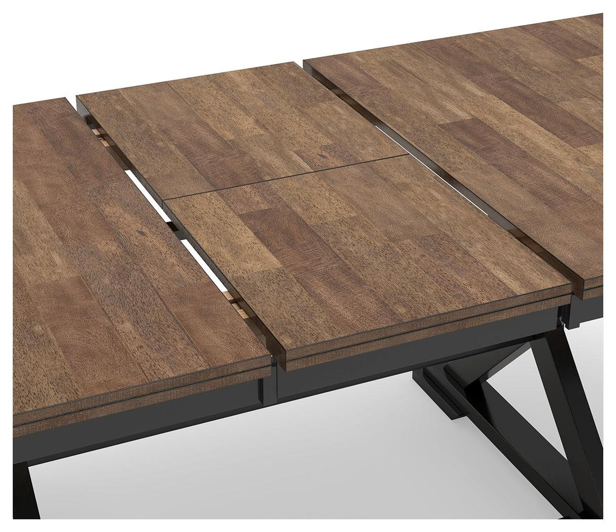 Wildenauer Brown/Black Dining Table and 2 Chairs and Bench by Ashley at Eve Furniture