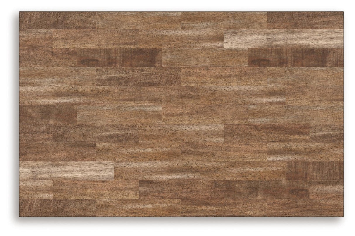 Wildenauer Brown/Black Counter Height Dining Table by Ashley at Eve Furniture