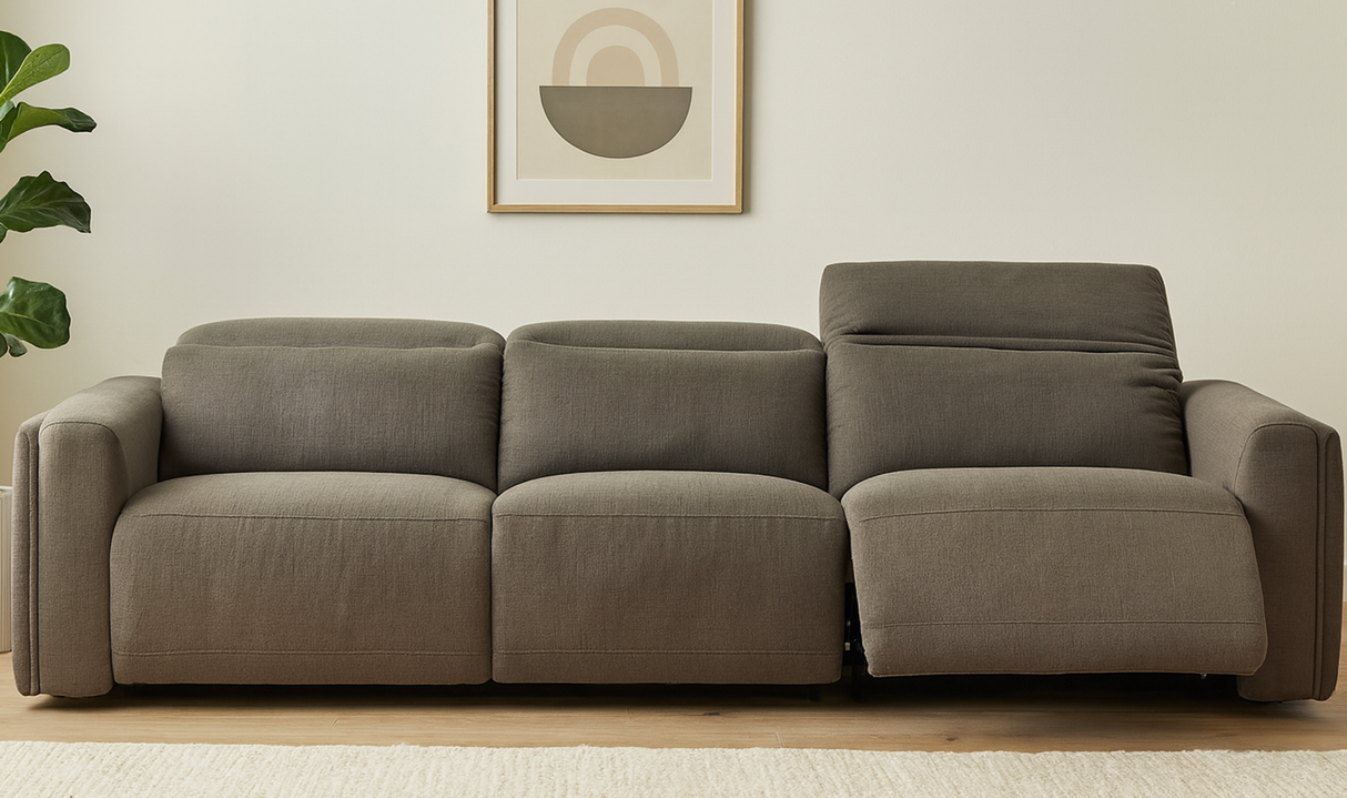 Wilder Power Recliner Sofa Soft Taupe by Moe's Home at Eve Furniture