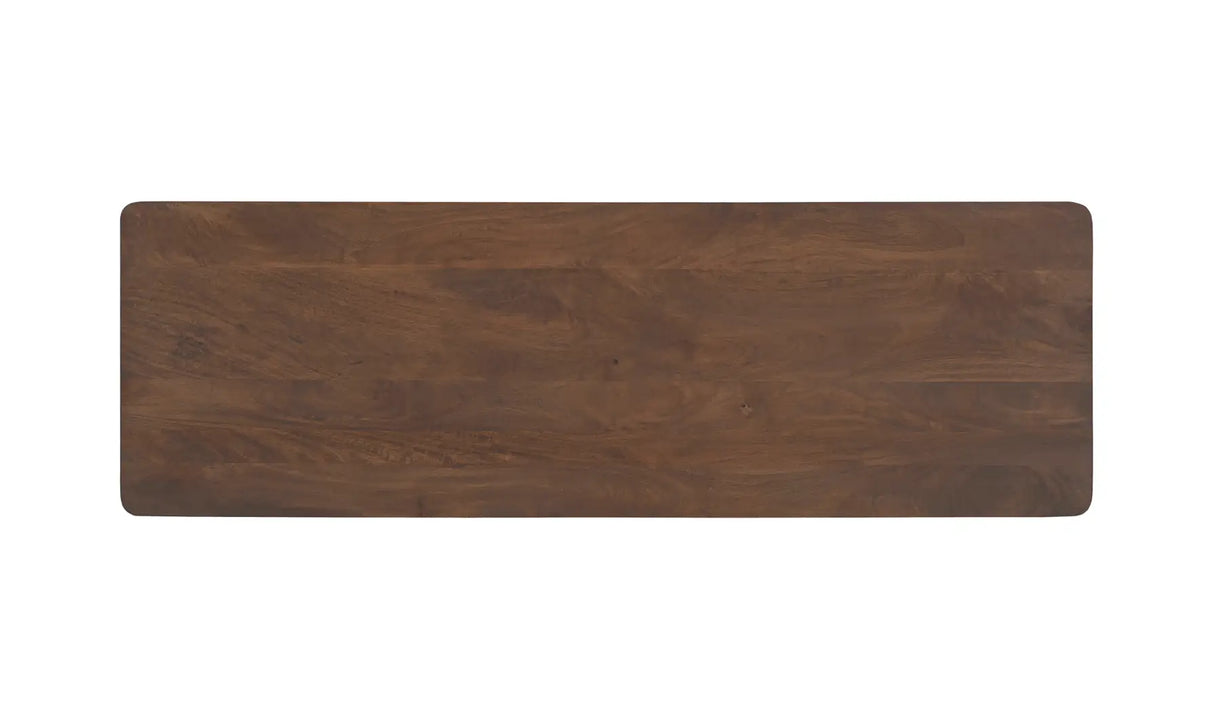 Wiley 3 Drawer Sideboard Vintage Brown by Moe's Home at Eve Furniture
