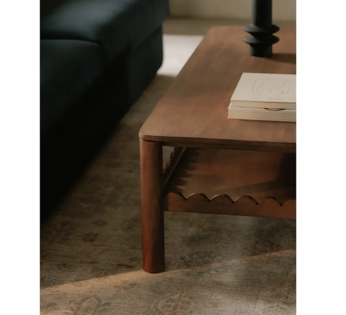 Wiley Coffee Table Vintage Brown by Moe's Home at Eve Furniture