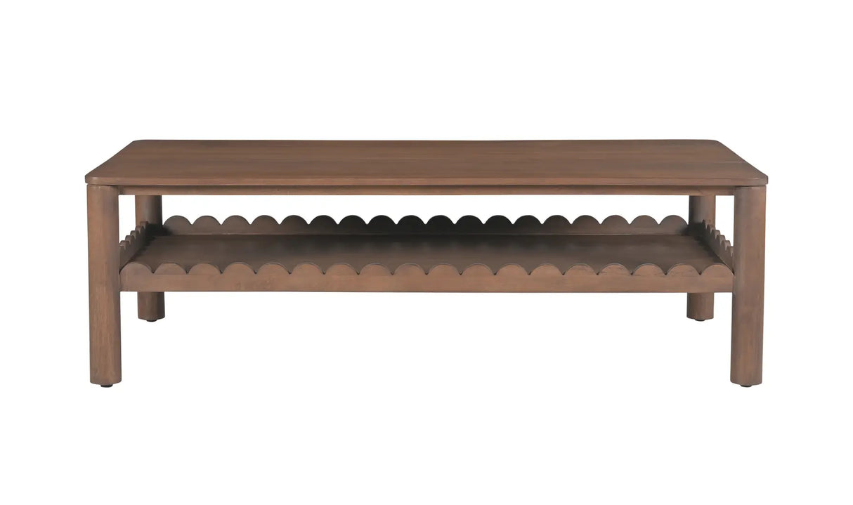 Wiley Coffee Table Vintage Brown by Moe's Home at Eve Furniture