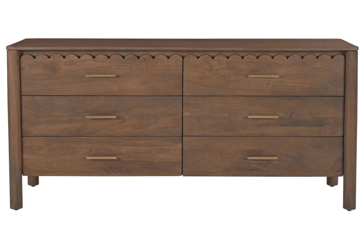 Wiley Dresser Vintage Brown by Moe's Home at Eve Furniture