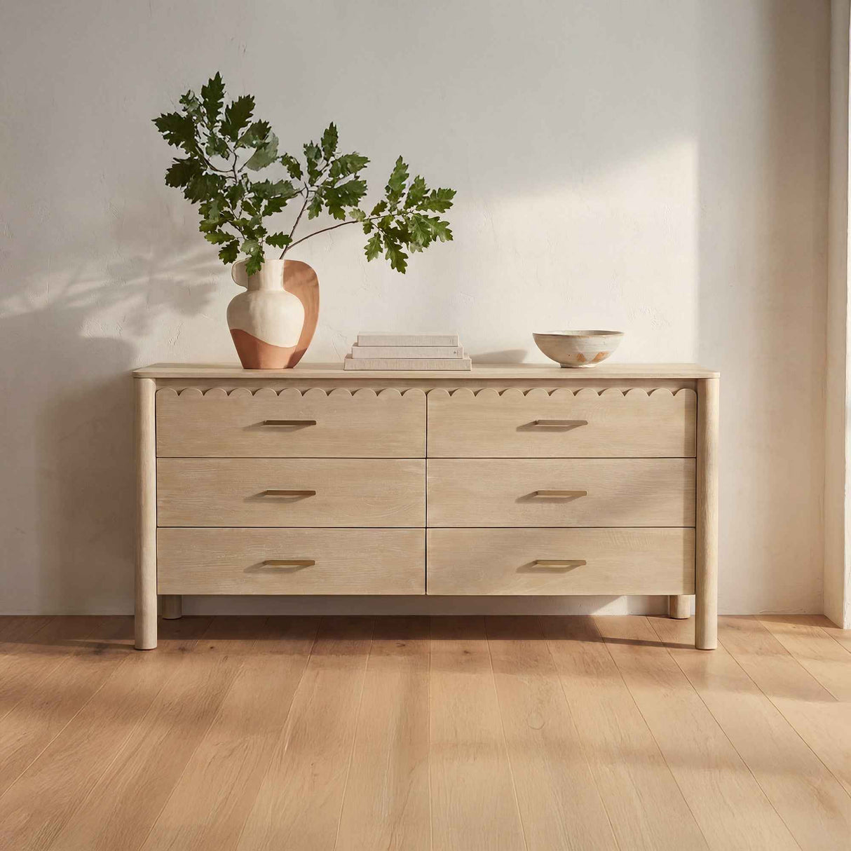 Wiley Natural Dresser by Moe's Home at Eve Furniture