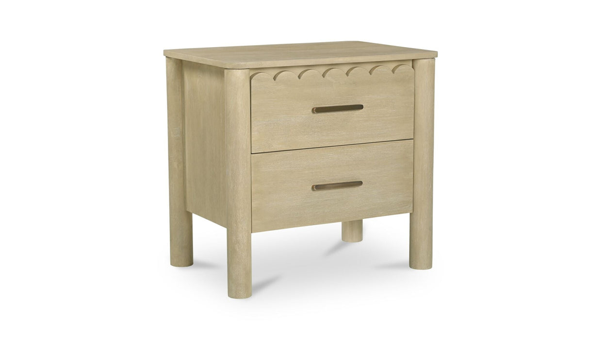 Wiley Nightstand Natural by Moe's Home at Eve Furniture